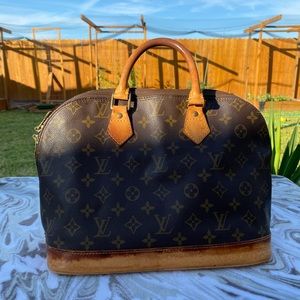 Louis Vuitton LV Hand Bag Alma    Browns Monogram